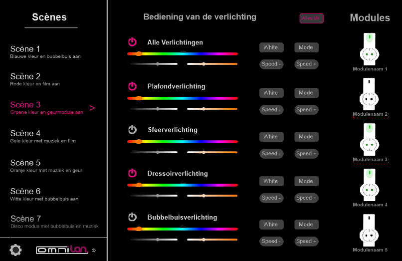 Odoo image and text block